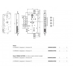 SERRATURA MOTORIZZATA ISEO...